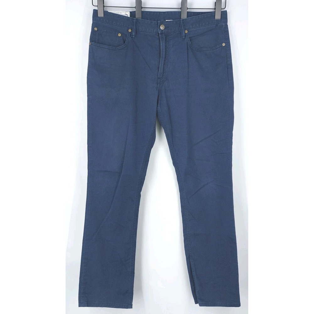 Polo‎ Ralph Lauren Chino Dungarees Straight Leg Mens 36x32 (38x32)Navy Blue
